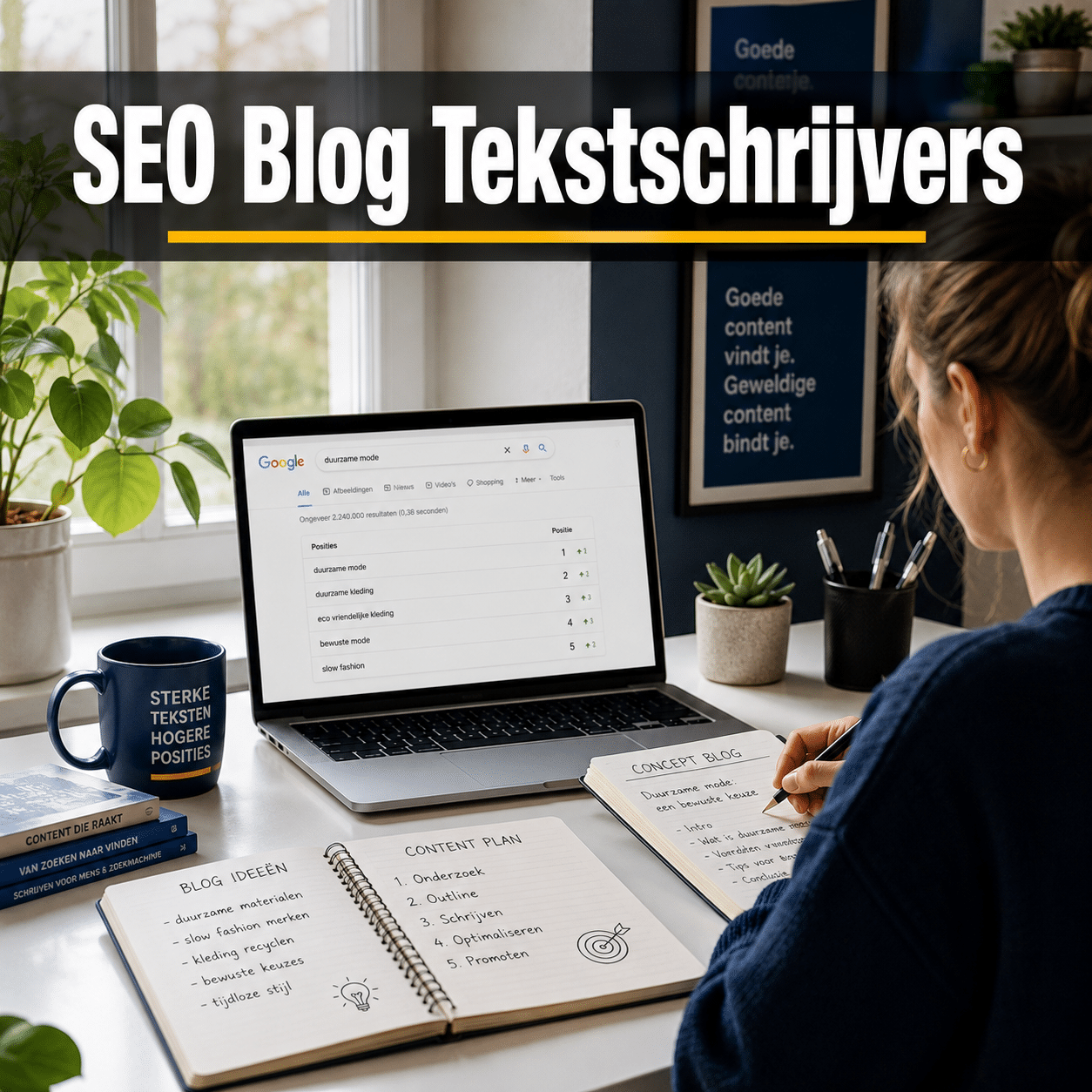 SEO Blog Tekstschrijvers: Zo Word Je Gevonden in Google Zonder Zelf te Schrijven